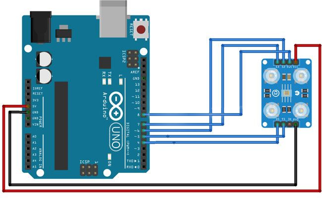 Файл:Схема подключения датчика к плате Arduino.jpg